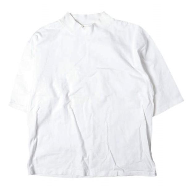 CAMBER キャンバー アメリカ製 MOCK NECK S/S TEE ヘビーウェイトコットン モックネックTシャツ 2XL WHITE 半袖 MADE IN USA トップス | 