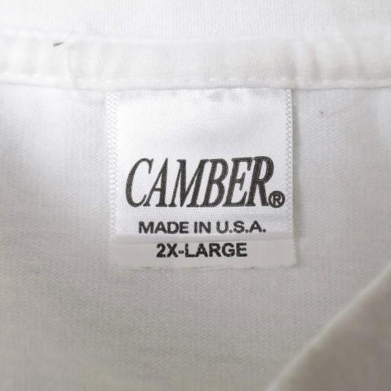 CAMBER キャンバー アメリカ製 MOCK NECK S/S TEE ヘビーウェイトコットン モックネックTシャツ 2XL WHITE 半袖 MADE IN USA トップス |  | 02