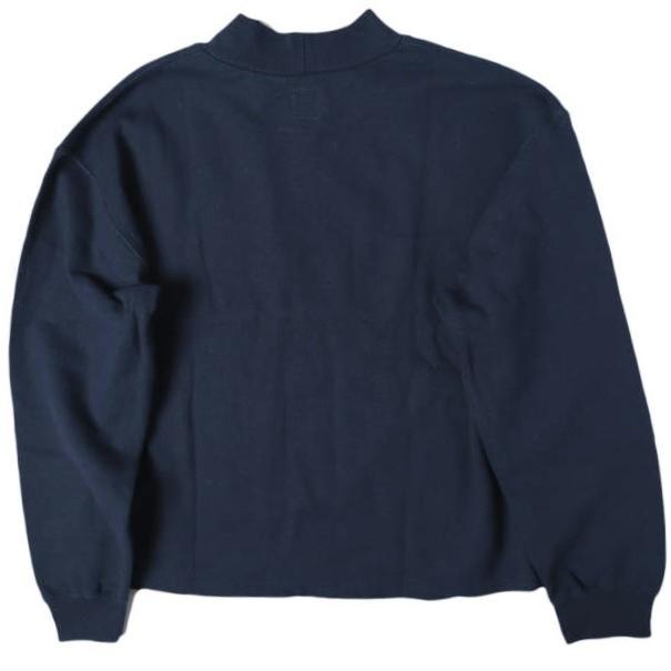 GARDE-N WORKS 裏起毛 モックネックリメイクスウェット Free NAVY トレーナー garden730 トップス g13408 | 