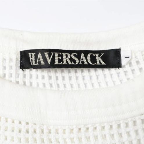 HAVERSACK ハバーザック 日本製 メッシュノースリーブトップ 812024 1 WHITE ベスト カットソー トップス g13411 |  | 03