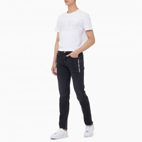 新品 Calvin klein Jeans カルバンクラインジーンズ Body Jeans ロゴプリント スキニーデニムパンツ J319892 28 Black ジップフライ g13488 |  | 02