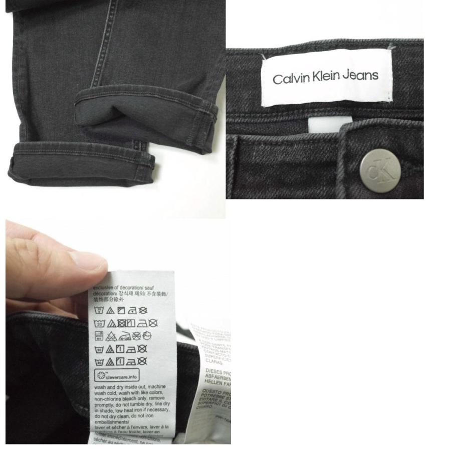 新品 Calvin klein Jeans カルバンクラインジーンズ Body Jeans ロゴプリント スキニーデニムパンツ J319892 28 Black ジップフライ g13488 |  | 09