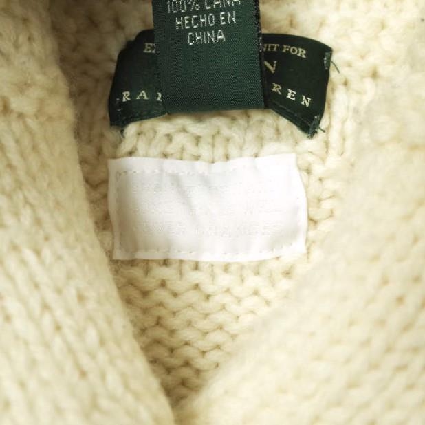 CHANGES x 御頼光 by walker チェンジーズ 別注 Remake Shawl collar knit アニマル柄切り替え ショールカラーニット Free セーター g13557 |  | 05