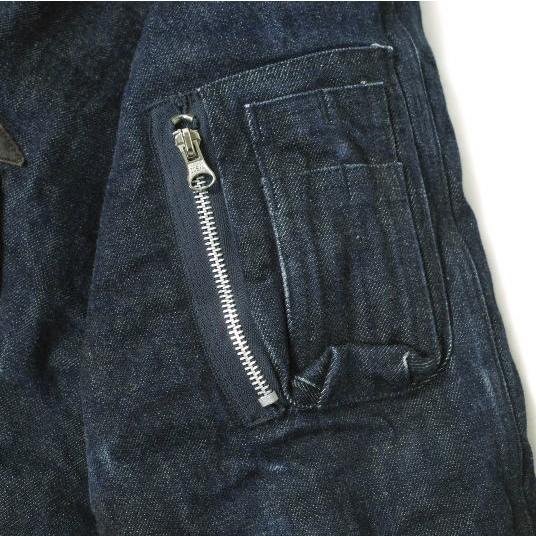 SPIEWAK x MARK MCNAIRY スピワック マークマクナイリー 別注 アメリカ製 N-2B デニムフライトジャケット 3N2DNM XS Indigo g13576 |  | 06