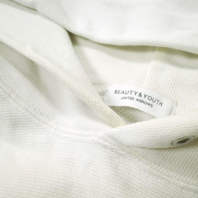 BEAUTY＆YOUTH UNITED ARROWS ビューティーアンドユース ソフィーリバーススウェットフーディ プルオーバーパーカー 1212-199-7449 L WHITE |  | 04