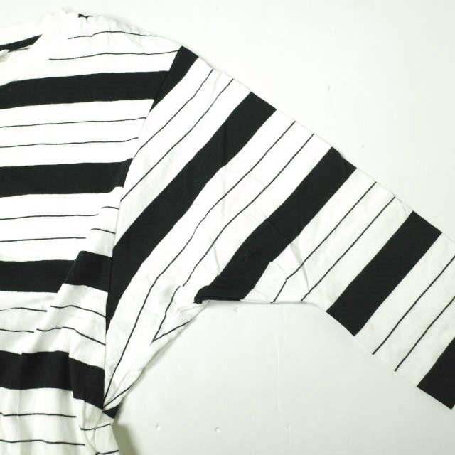 UNUSED アンユーズド 日本製 LONG SLEEVE BORDER T-SHIRT ロングスリーブボーダーTシャツ US1514 0 ホワイト/ブラック カットソー g13622 |  | 04