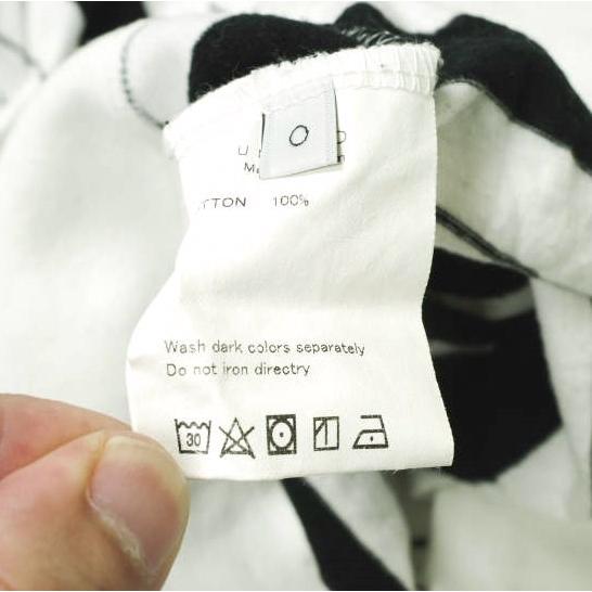 UNUSED アンユーズド 日本製 LONG SLEEVE BORDER T-SHIRT ロングスリーブボーダーTシャツ US1514 0 ホワイト/ブラック カットソー g13622 |  | 07