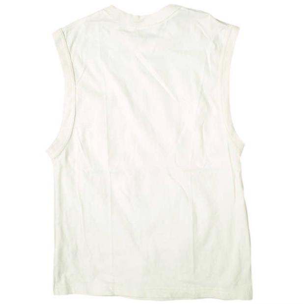 beautiful people ビューティフルピープル soft jersey big name tank top ソフトジャージービッグネームタンクトップ 1815310514 36 WHITE |  | 01