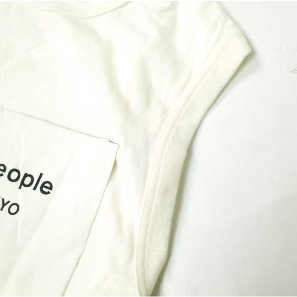 beautiful people ビューティフルピープル soft jersey big name tank top ソフトジャージービッグネームタンクトップ 1815310514 36 WHITE |  | 05