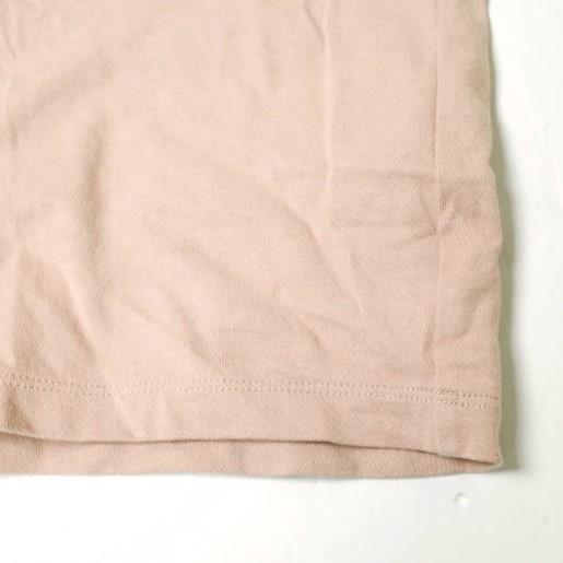 beautiful people 17AW heavy cotton mock neck big T-shirt ヘビーコットンモックネックビッグTシャツ 1745310005 38 ピンク ワンピース |  | 06