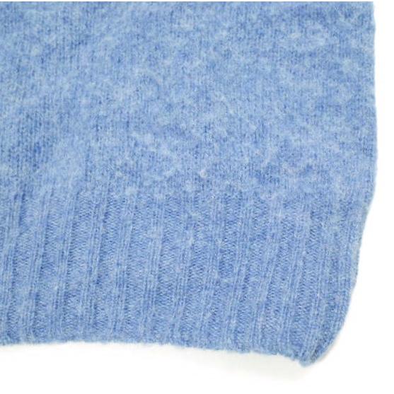 NOR' EASTERLY ノアイースターリー スコットランド製 SHAGGY DOG CREW NECK SWEATER シャギードッグクルーネックニット 34 ブルー セーター |  | 05