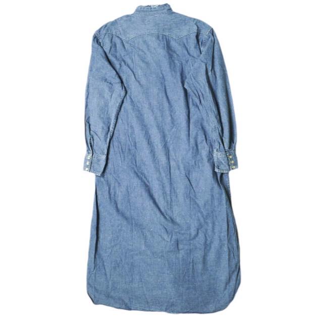 orslow x BEAMS BOY オアスロウ ビームスボーイ 別注 日本製 Fillmore カットオフデニムシャツワンピース 1(ONE SIZE) Indigo g13632 |  | 01