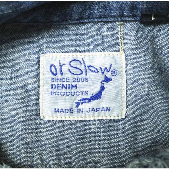 orslow x BEAMS BOY オアスロウ ビームスボーイ 別注 日本製 Fillmore カットオフデニムシャツワンピース 1(ONE SIZE) Indigo g13632 |  | 03