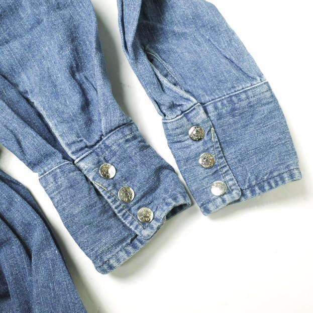 orslow x BEAMS BOY オアスロウ ビームスボーイ 別注 日本製 Fillmore カットオフデニムシャツワンピース 1(ONE SIZE) Indigo g13632 |  | 05