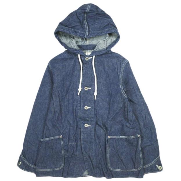 orslow オアスロウ 日本製 HOODED DENIM COVERALL フーデッドデニムカバーオール ONE SIZE Indigo アウター g13634 | 