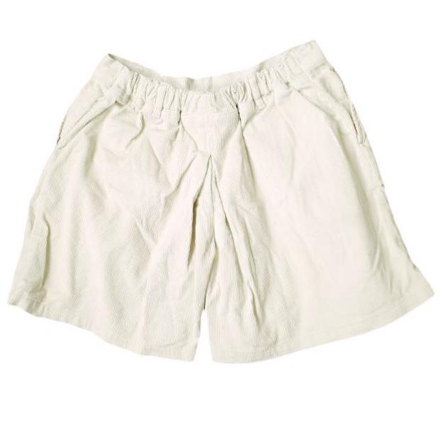 orslow オアスロウ 日本製 コーデュロイタックワイドショーツ 1 ECRU ショーツ イージー ショートパンツ キュロット ボトムス g13635 |  | 01