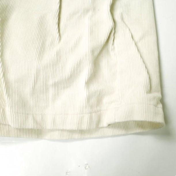 orslow オアスロウ 日本製 コーデュロイタックワイドショーツ 1 ECRU ショーツ イージー ショートパンツ キュロット ボトムス g13635 |  | 06