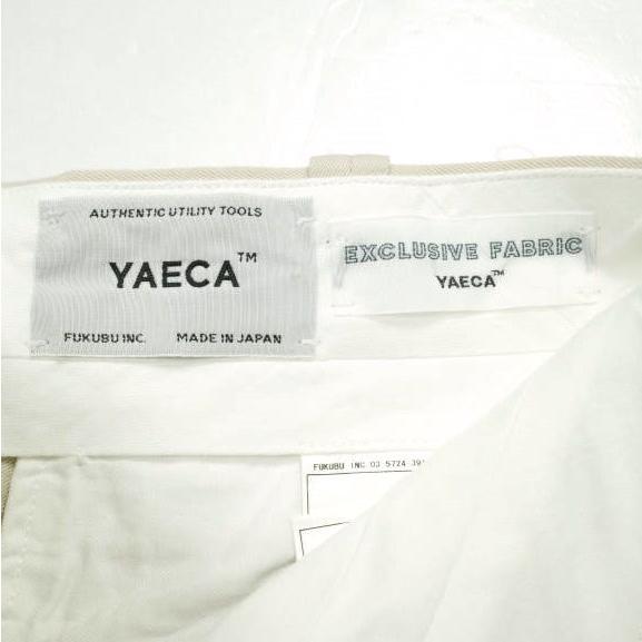 YAECA ヤエカ 日本製 Chino Cloth Pants Wide ワイドチノクロスパンツ 166055 29 BEIGE ボトムス g13637 |  | 03