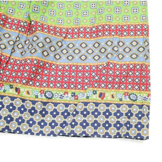 FWK by ENGINEERED GARMENTS エンジニアードガーメンツ Tuck Skirt Multicolored Foulard Hippie Stripe タックスカート １ ボタン フレア |  | 05