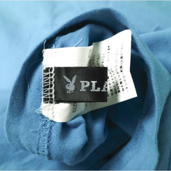 PLAYBOY x BEAMS T プレイボーイ ビームスティー 別注 Banny Illustration Tee バニーガールプリントTシャツ M BLUE 半袖 トップス g13648 |  | 06