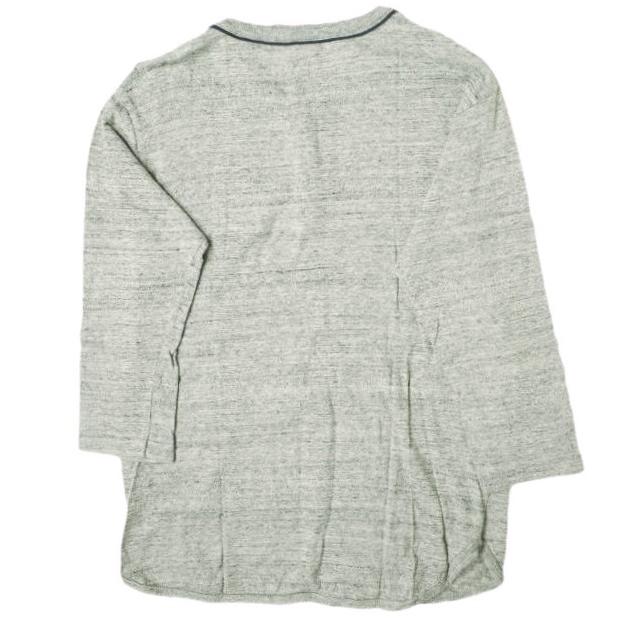 CHESWICK x BEAMS BOY チェスウィック ビームスボーイ 別注 ベースボールTシャツ S グレー 七分袖 ヘンリーネック トップス g13651 |  | 01