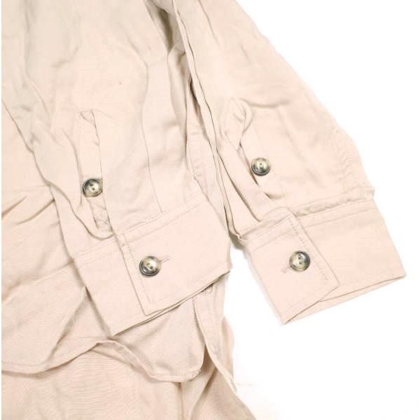 BEAMS BOY ビームスボーイ テンセルオープンカラーロングスリーブシャツ 13-11-0994-791 ONE SIZE グレイッシュピンク 長袖 g13664 |  | 05