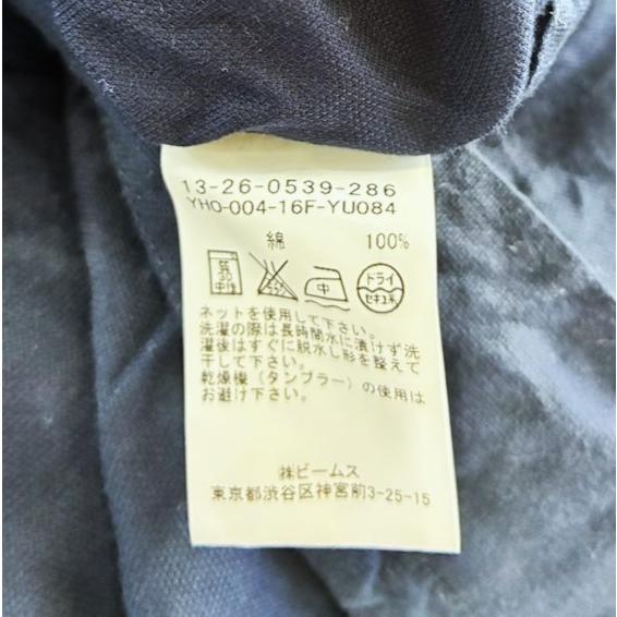 BEAMS BOY ビームスボーイ 日本製 半袖シャツワンピース 13-26-0539-286 ONE SIZE NAVY トップス g13667 |  | 07