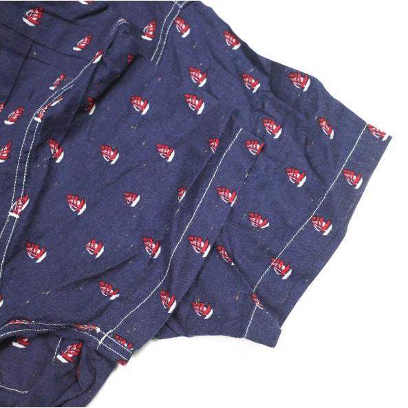 BEAMS BOY ビームスボーイ 日本製 ヨット柄シャツワンピース 13-26-1100-086 ONE SIZE NAVY 半袖 開襟 オープンカラー トップス g13674 |  | 04