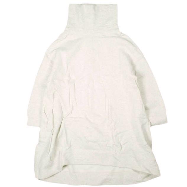 BEAMS BOY ビームスボーイ 日本製 スウェットタートルワンピース 13-26-0330-295 ONE SIZE OATMEAL 裏起毛 タートルネック トップス g13675 | 
