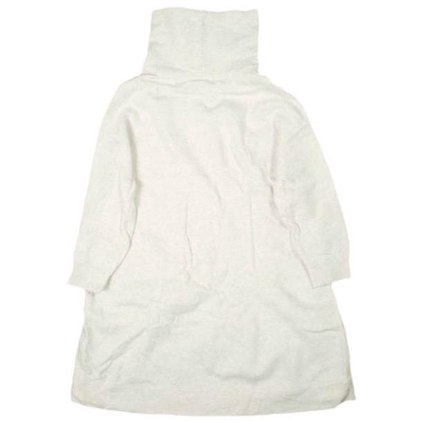 BEAMS BOY ビームスボーイ 日本製 スウェットタートルワンピース 13-26-0330-295 ONE SIZE OATMEAL 裏起毛 タートルネック トップス g13675 |  | 01