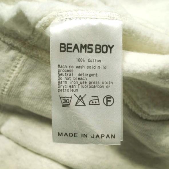 BEAMS BOY ビームスボーイ 日本製 スウェットタートルワンピース 13-26-0330-295 ONE SIZE OATMEAL 裏起毛 タートルネック トップス g13675 |  | 08