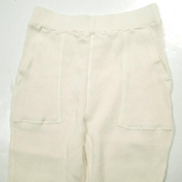 Ray BEAMS レイビームス ワッフルバックスリットパンツ 63-23-0272-101 0 オフホワイト イージー サーマル フレア ボトムス g13679 |  | 04