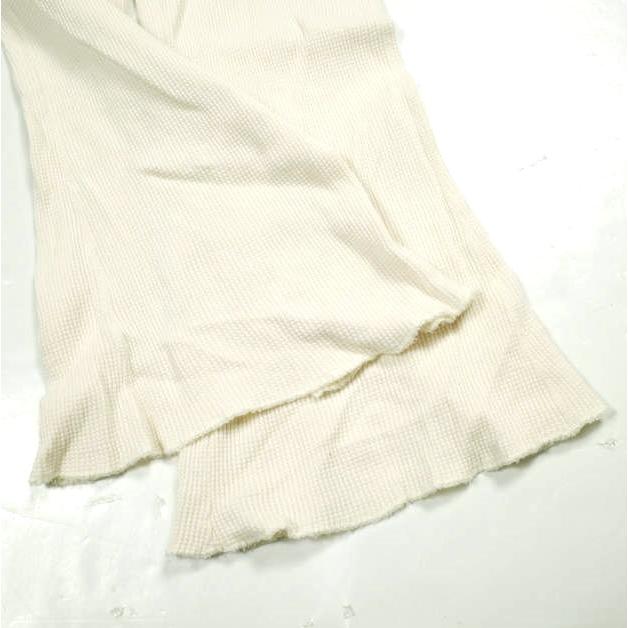 Ray BEAMS レイビームス ワッフルバックスリットパンツ 63-23-0272-101 0 オフホワイト イージー サーマル フレア ボトムス g13679 |  | 06