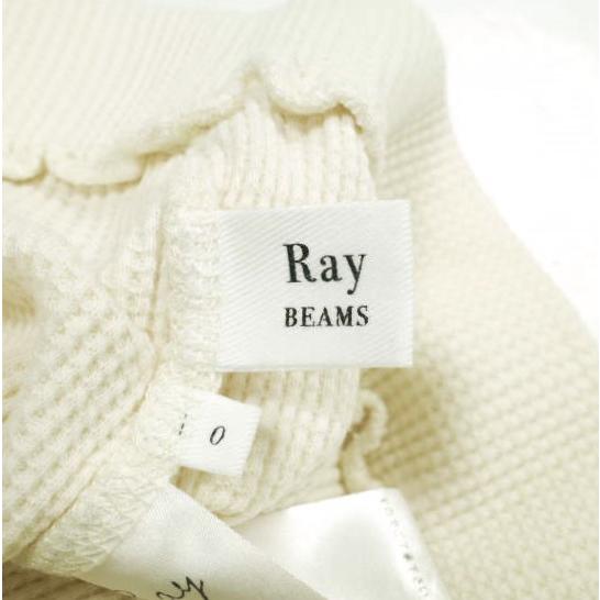 Ray BEAMS レイビームス ワッフルバックスリットパンツ 63-23-0272-101 0 オフホワイト イージー サーマル フレア ボトムス g13679 |  | 07