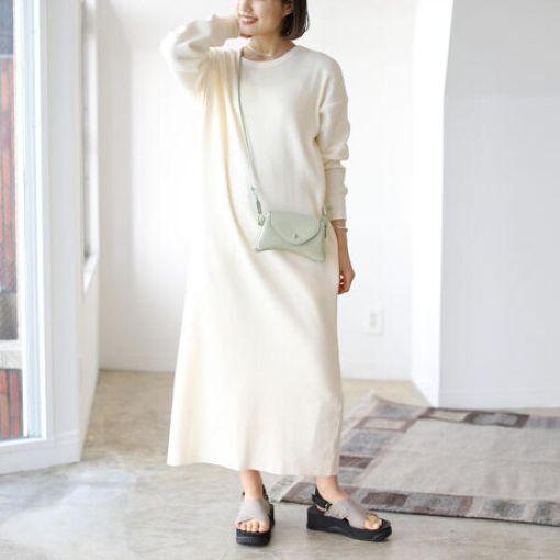 B:MING by BEAMS ビーミング バイ ビームス サーマル2WAY ワンピース 93-26-0426-213 M NATURAL 前後両用 ロング トップス g13681 |  | 02