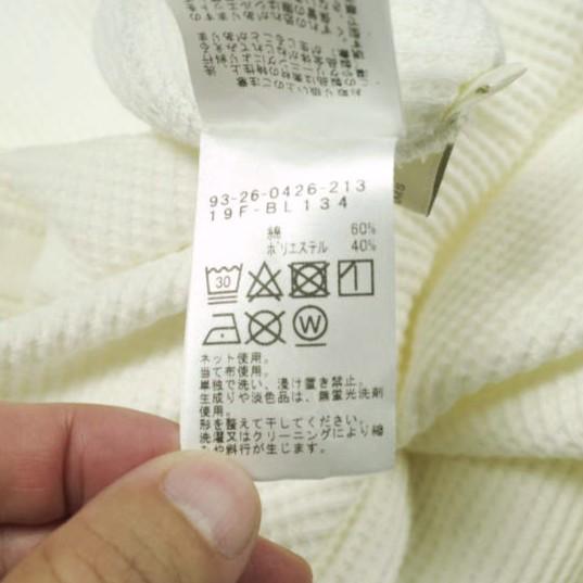 B:MING by BEAMS ビーミング バイ ビームス サーマル2WAY ワンピース 93-26-0426-213 M NATURAL 前後両用 ロング トップス g13681 |  | 08