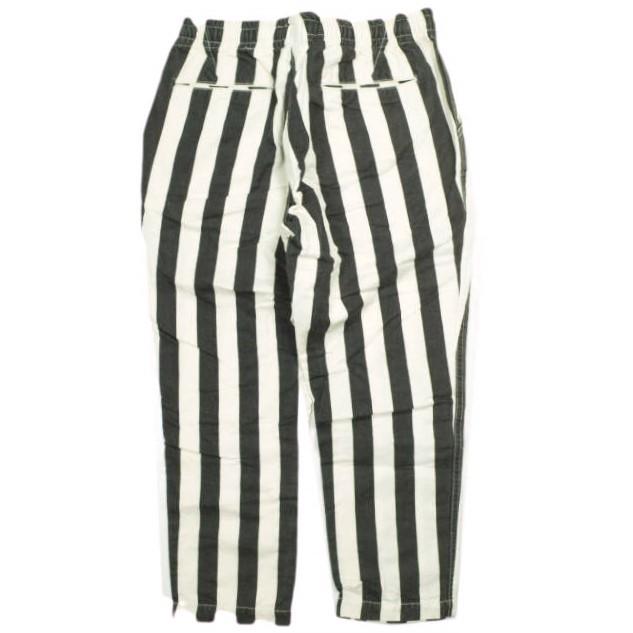 Sanca x BEAMS BOY サンカ ビームスボーイ 別注 日本製 インディゴストライプイージーパンツ S13SPT19BOY Black/Natural テーパード g13683 |  | 01