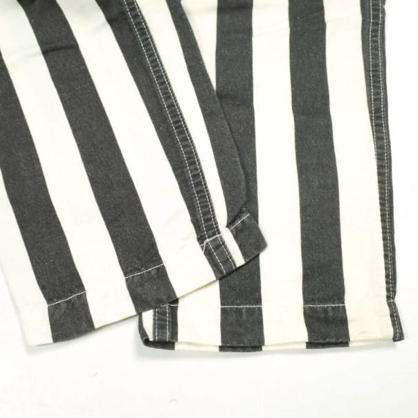 Sanca x BEAMS BOY サンカ ビームスボーイ 別注 日本製 インディゴストライプイージーパンツ S13SPT19BOY Black/Natural テーパード g13683 |  | 06