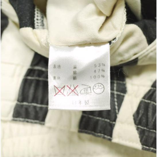 Sanca x BEAMS BOY サンカ ビームスボーイ 別注 日本製 インディゴストライプイージーパンツ S13SPT19BOY Black/Natural テーパード g13683 |  | 08