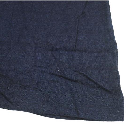 kvivit キーヴィット 日本製 40/2インディゴ天竺 半袖パフスリーブプルオーバー 41K6-074 Free Dk.Indigo 半袖 Tシャツ homspun g13689 |  | 04