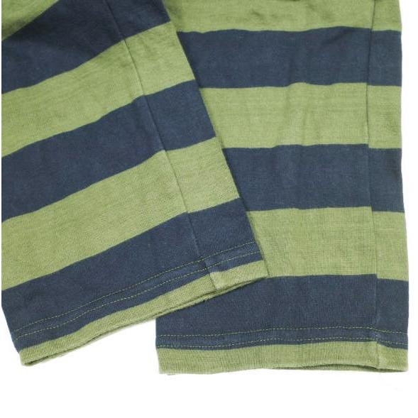 FWK by ENGINEERED GARMENTS エンジニアードガーメンツ ストライプコットンニットジャージーパンツ 2 GREEN/NAVY ボーダー イージー g13693 |  | 04
