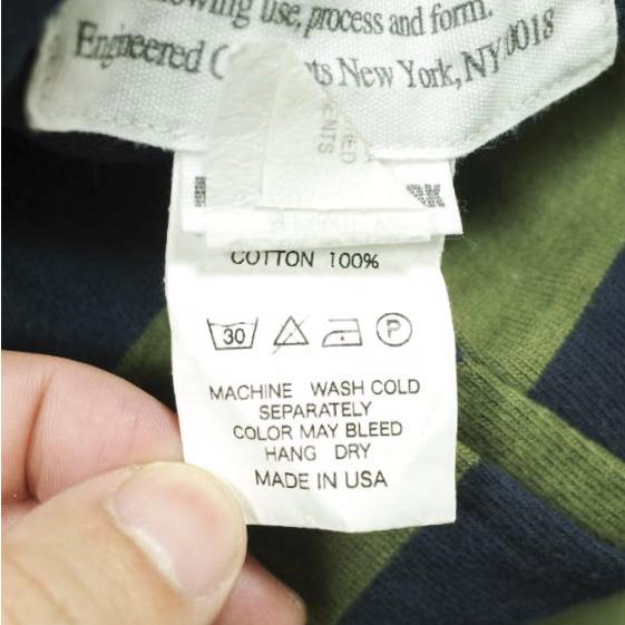 FWK by ENGINEERED GARMENTS エンジニアードガーメンツ ストライプコットンニットジャージーパンツ 2 GREEN/NAVY ボーダー イージー g13693 |  | 06