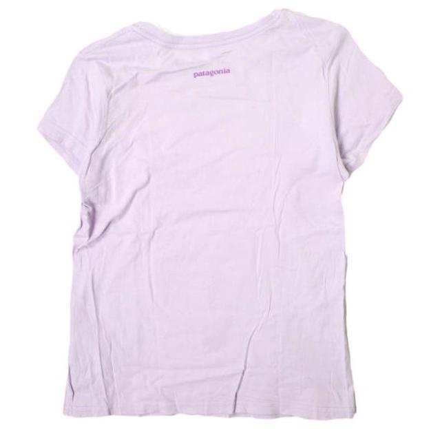 PATAGONIA パタゴニア ?Organic Cotton Live Simply T-Shirt キッズ プリントTシャツ KIDS XL パープル 半袖 トップス g13698 |  | 01