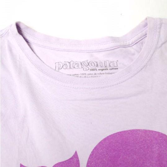 PATAGONIA パタゴニア ?Organic Cotton Live Simply T-Shirt キッズ プリントTシャツ KIDS XL パープル 半袖 トップス g13698 |  | 03