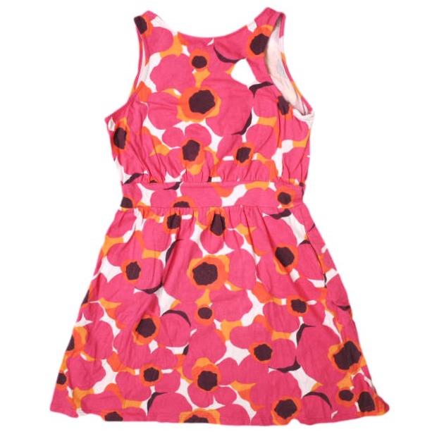 PATAGONIA パタゴニア ?Organic Cotton Dress フラワープリント ノースリーブワンピース 67215 GIRLS (XL) ピンク トップス g13703 |  | 01