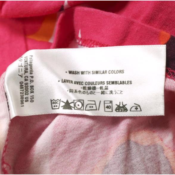 PATAGONIA パタゴニア ?Organic Cotton Dress フラワープリント ノースリーブワンピース 67215 GIRLS (XL) ピンク トップス g13703 |  | 06