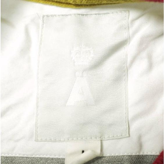 A エィス 日本製 スウェットコンビプルオーバーシャツ BL4S343 1 レッド トレーナー 長袖 切り替え 異素材 ドッキング トップス g13709 |  | 02