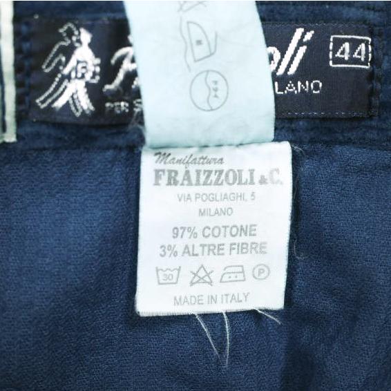 Fraizzoli フライツォーリ イタリア製 DUCA VISCONTI DI MODRONE コーデュロイラップスカート 44 BLUE ボトムス g13711 |  | 06