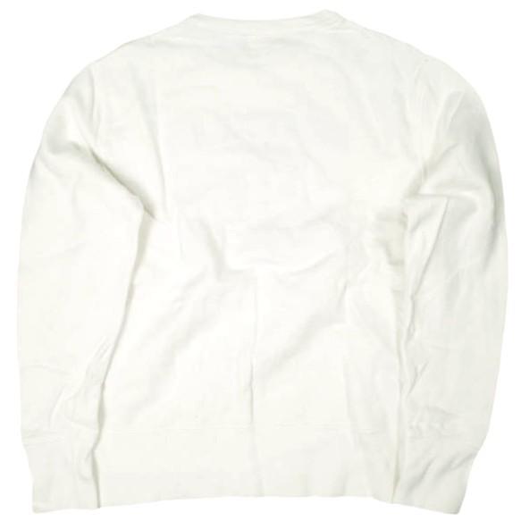 CHESWICK x BEAMS BOY チェスウィック ビームスボーイ 別注 チェーン刺繍 カレッジスウェット S OFF WHITE トレーナー 裏起毛 プルオーバー |  | 01