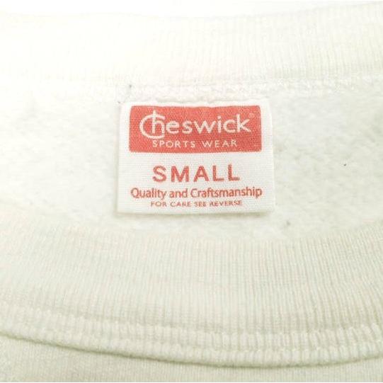 CHESWICK x BEAMS BOY チェスウィック ビームスボーイ 別注 チェーン刺繍 カレッジスウェット S OFF WHITE トレーナー 裏起毛 プルオーバー |  | 06